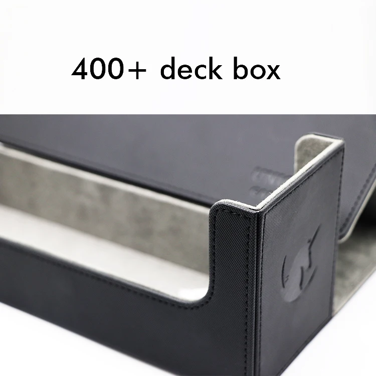 400+  Flip Leather PU Deck Box , High quality Premium Deck Case