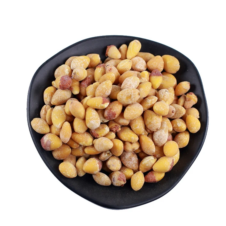 BaiGuoRenGinkgo Fruit Chinese Herbal Medicine White Nut Dried Raw Style Granule Shape