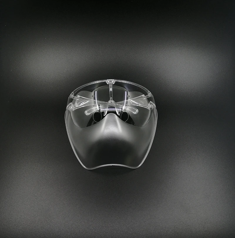 
Face shield with frosted front gace shield anti fog protector facial con lentes 
