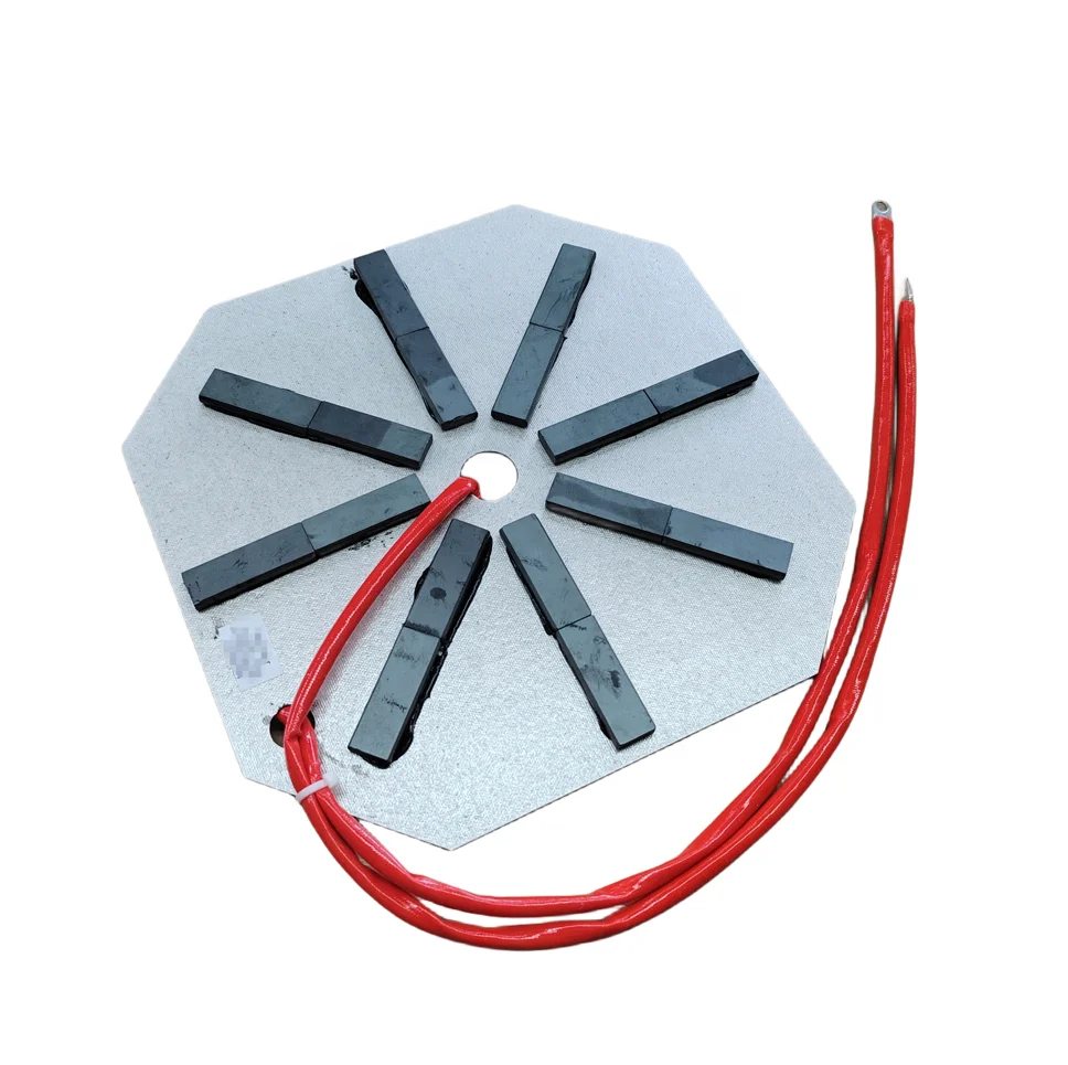 Customize Commercial 5KW Induction Cooker Parts with Mica Sheet Holder induction Heating Copper Coil