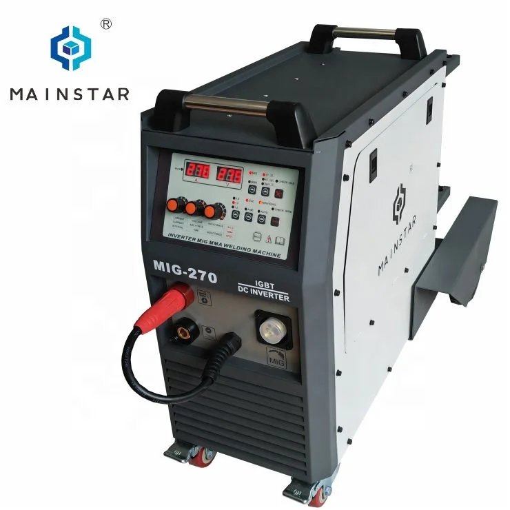 Professional Maquina de soldar Mig Mag 270 Amp Soldadora Inverter Mig Welders 220V Welding Machine NBC 270