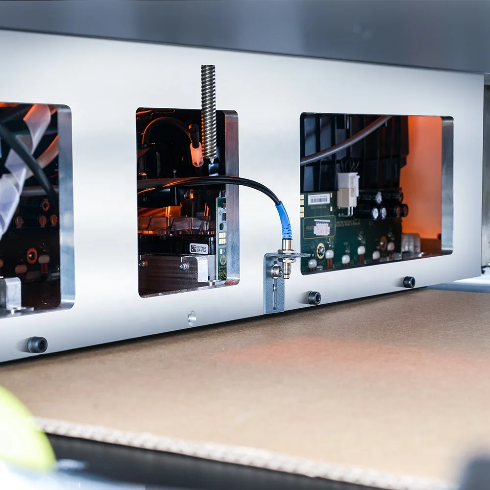 Kelier FI1000 Factory Price UV Printer Digital Printing Machine Corrugated Box High Quality  Single Pass Printer For Carton