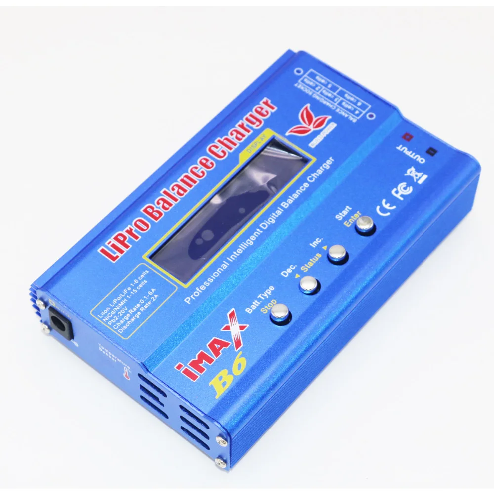 iMAX B6 80W Battery Charger Lipo NiMh Li-ion Ni-Cd Digital RC Balance Charger Discharger
