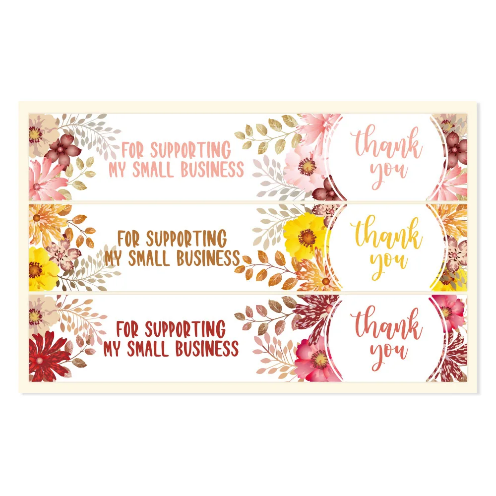 Thank you sticker