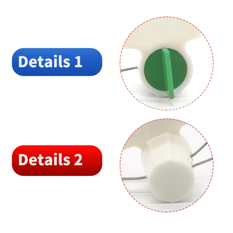 BCM402 meter seal back print electric meter seal security seal for water meter