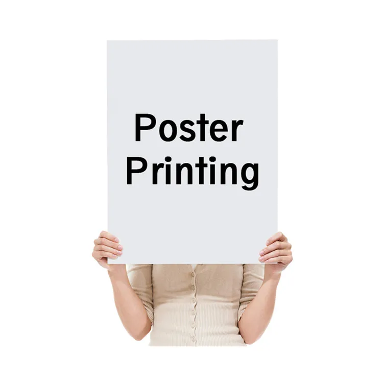 Full Color Custom Design Big Size a1 a2 a3 a4 a5 Poster Printing