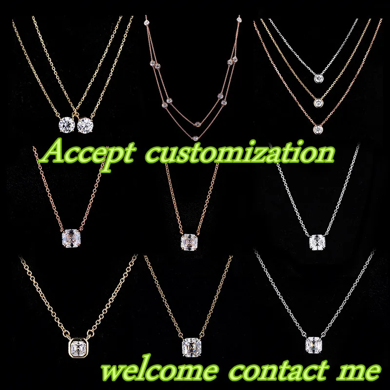 Guangxi Wuzhou Starsgem Dropshipping custom necklace jewelry Chain moissanite cross necklace
