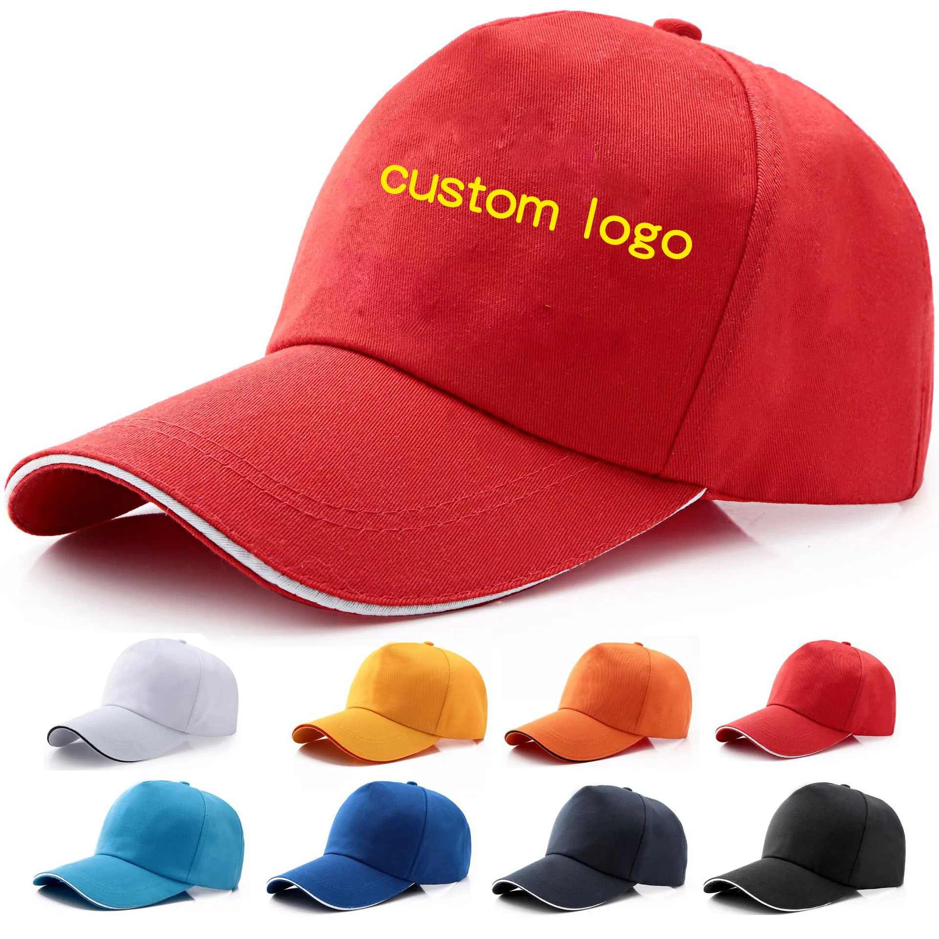 custom logo soft top 3d embroidery sports cap Dad hats cotton adjustable blank custom unstructured baseball cap