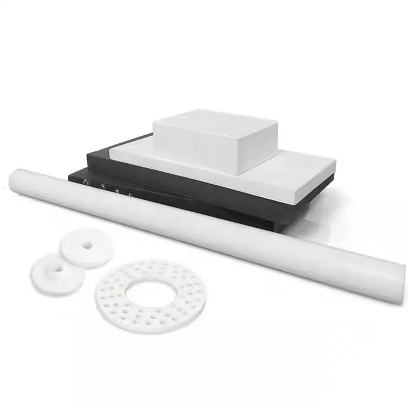 Carbon filled PTFE Extruded Bar Moulded Rod And Solid Plastic Rod Manufacture