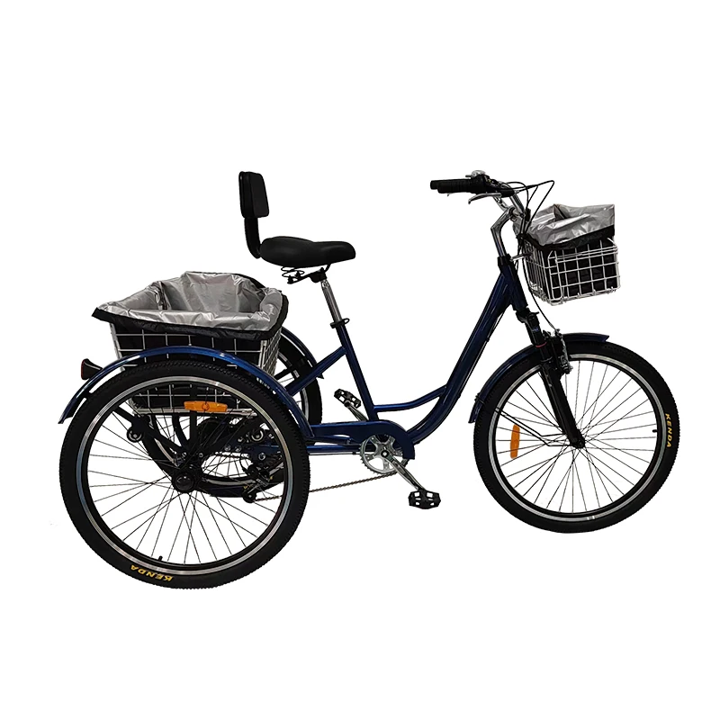 Factory Price Customized Adult Tricycle Bicycle Three Wheels 20 Inch Bike 3 Wheel Bicycle Bike Adults Tricycle Trike