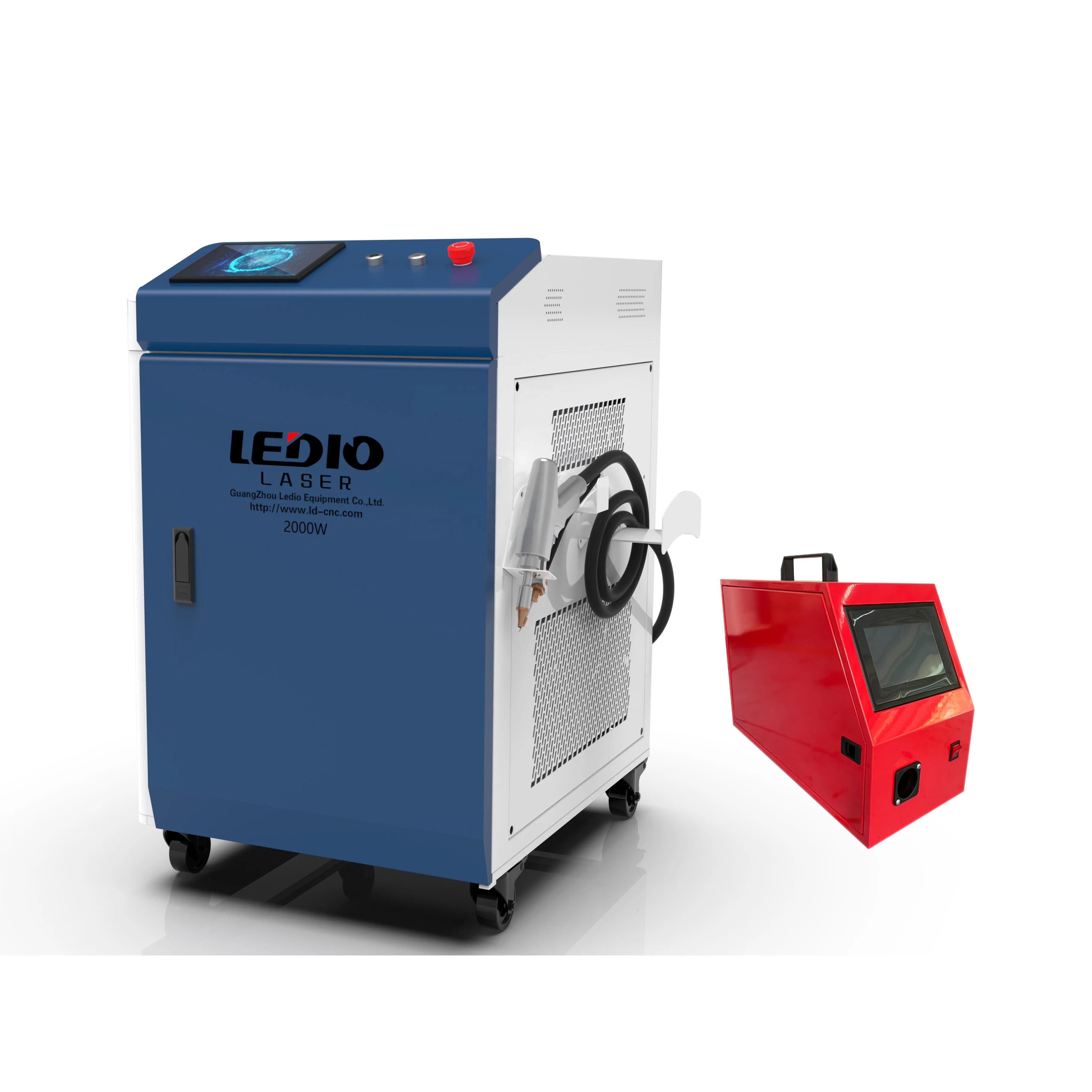 High Quality 3-in-1 Handheld 1000W/1500W/2000W Portable Laser Welding Machine Metal New Condition Raycus Max Laser Source Retail