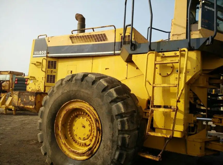 Original Second Hand Used Wheel Loader WA600 Used Komatsu WA600 Wheel Loader For Sale