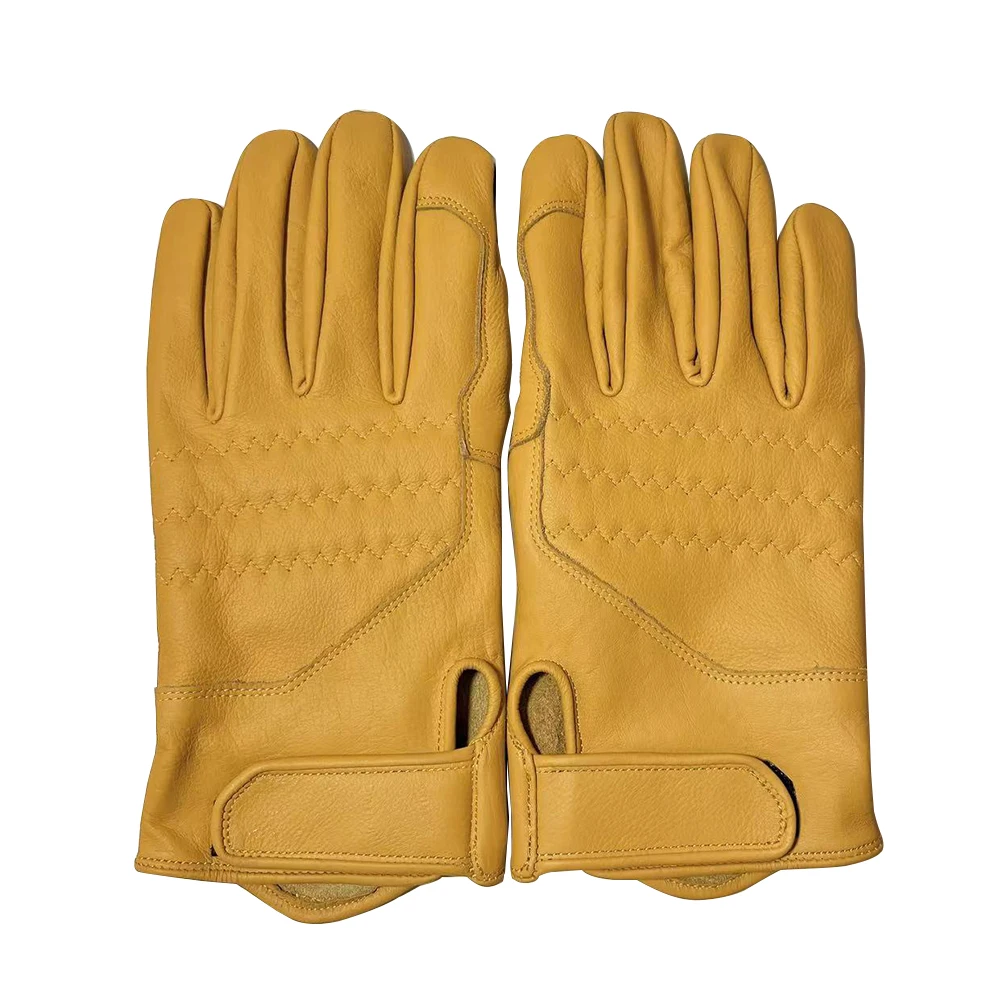 Cheap price construction trucks cowhide winter warm gloves
