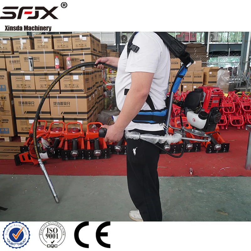 lead type GX35 Gasoline Backpack Concrete Vibrator