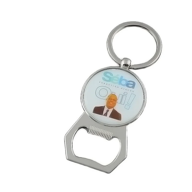 perpetual calendar metal keychain bottle opener keyring
