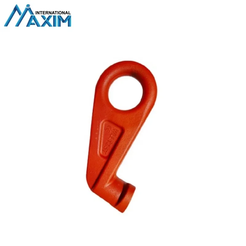 Hot Sales Straight Type Forged Alloy Steel Grade 80 Container Lifting Hook