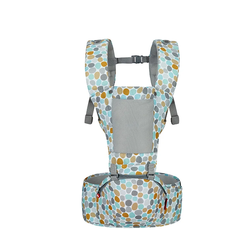 2022 Hot Sales Adjustable Polyester Foldable organic Comfortable Lightweight baby sling carrier wrap hip seat for strollers