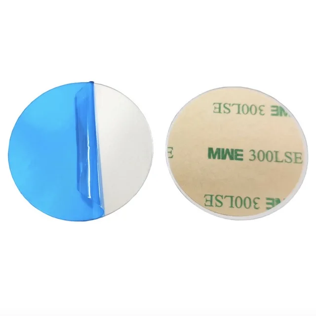 Magnetic Replacement Circular Metal Plate Round Disc Iron Sheet Sticker with Strong 3M Adhesive for Car Cellphone Mount Stand
