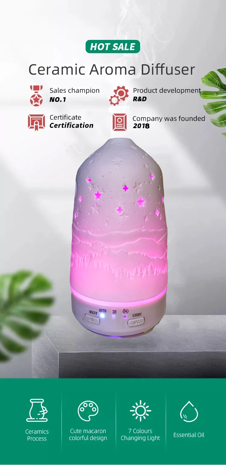 competitive price  dixi 100ml ceramic stone aroma diffuser bodyworks aromatherapy keri