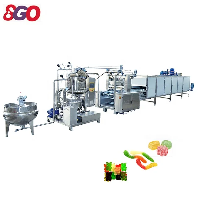 China top quality hard candy  lollipop making machine production line
