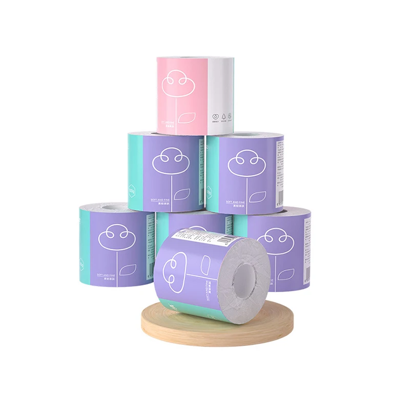 ECO Friendly Toilet Paper Soft White Toilet Paper 3 Ply Comfort Care Bath Tissue Paper Rolls