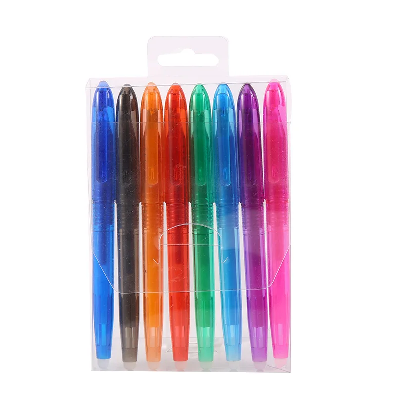 Wholesale 0.5 0.7 mm Colorful Gel Pen for Smart Erasable Notebook Marker Come with Eraser