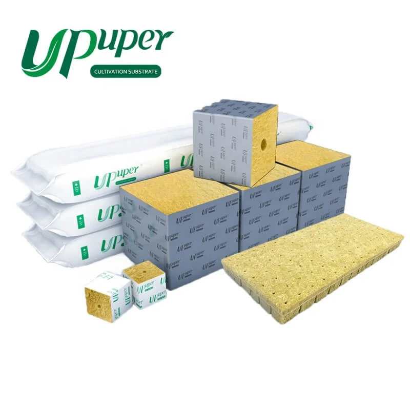 UPuper 6x6 wholesale manufacturers indoor plants planting hydroponic rock wool cubes