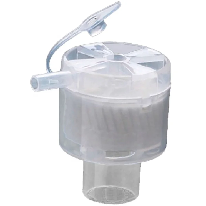 Трахеостомический HME-фильтр трахеальный с портом O2