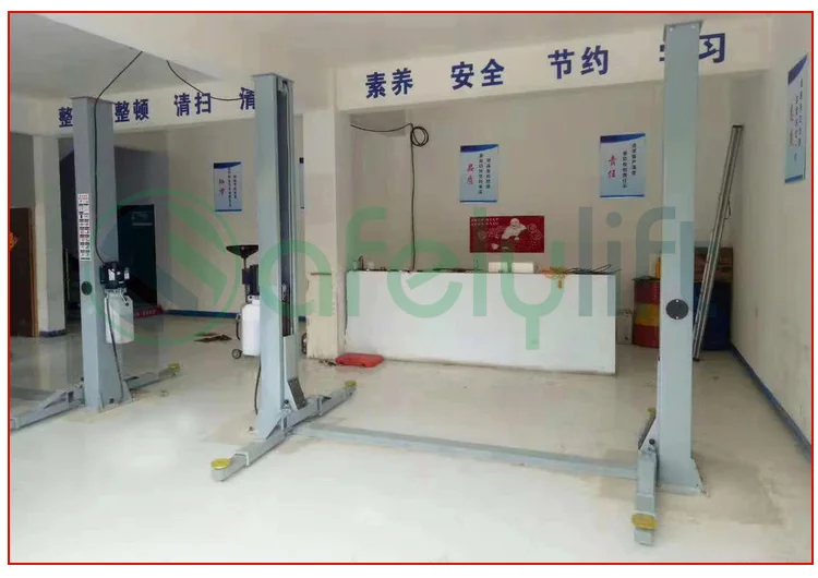 SAFELY cheap hydraulic car elevator 2 post car lifts  garage lift for car lift two post