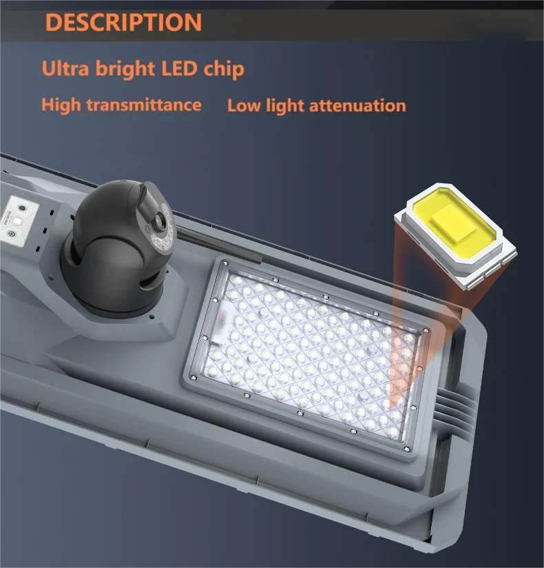 IP65 Номинальный для сада высокое качество уличный Водонепроницаемый светодиодный светильник на солнечной батарее со встроенной камерой видеонаблюдения