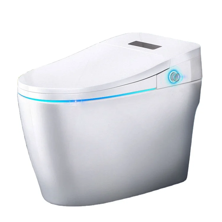 Современный роскошный керамический умный туалет для ванной Электрический автоматический слитный унитаз отеля