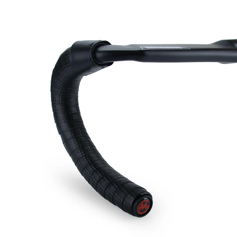 Customize Good Road Bike Handlebar Tape Carbon Pattern Road Bike Bar Tape with Stoppers