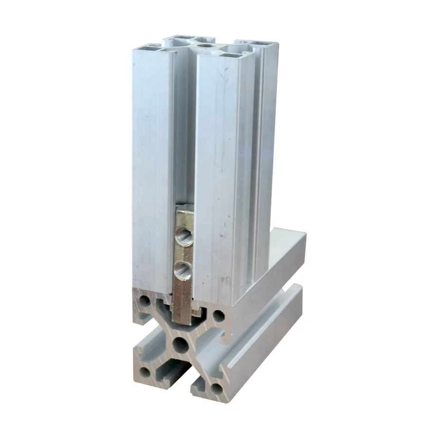 industrial aluminum  workbench use Quality  Steel inner Slot connector accessories