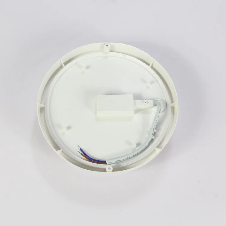 IP54 18W Circle Round Shape Microwave Radar Motion Sensor Moisture Proof LED Ceiling Wall Lamp Bulb for Bathroom