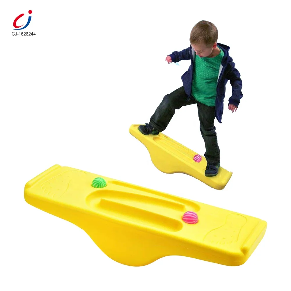 Children early educational sport games rolling ball maze board plastic balance toys