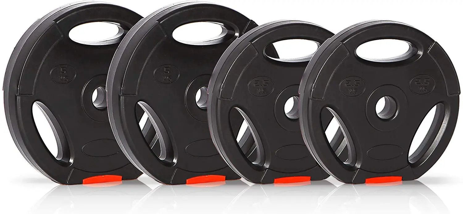 Wholesale weight bumper weight lifting 15kg set Cement Coated Weight Plate