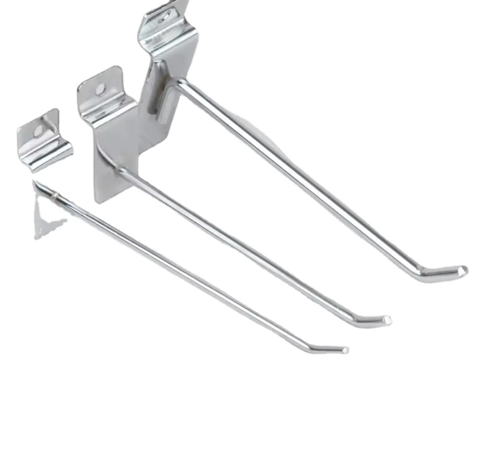 Used Peg Board Slatwall Hook with Triangle Bracket Displayed in All Major Shopping Malls