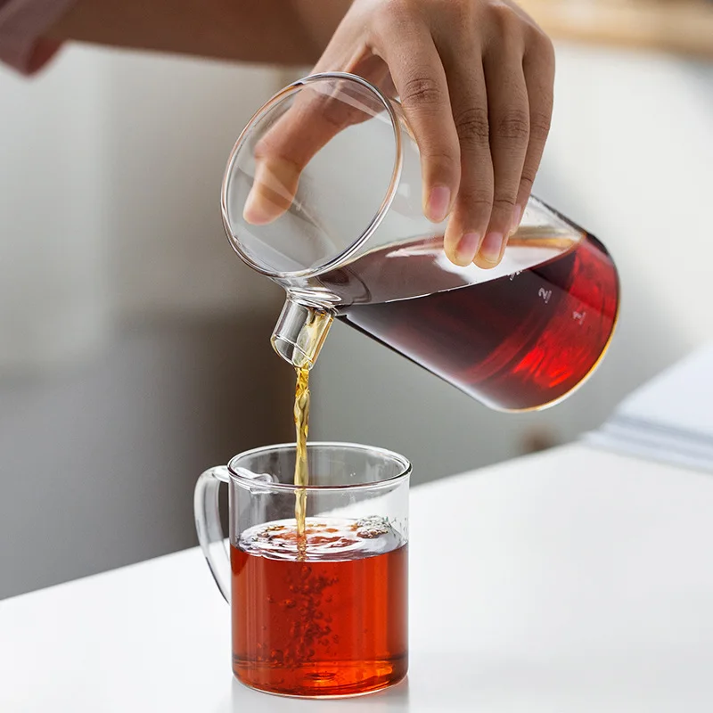 Iced Coffee Maker Portable Glass Bottle Cold Brew Coffee Maker