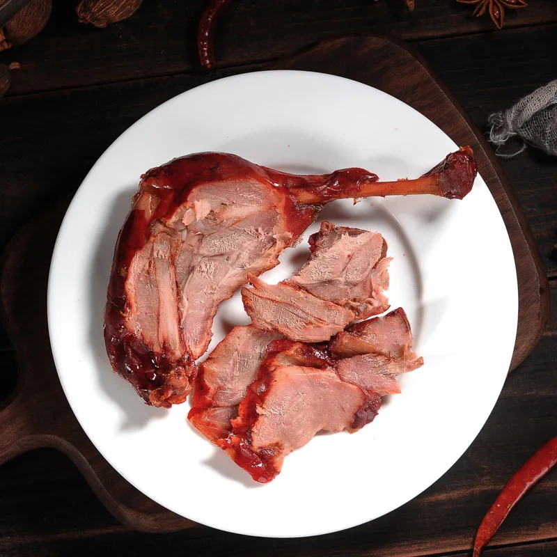 100g vacuum packed instant meat snack spicy duck leg dried meat snack