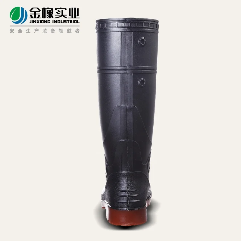 CE S5 China New Rubber PVC Gum Safety boots Rain Boot with steel toe