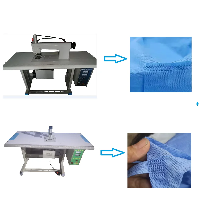 ultrasonic lace making sewing machine for shoe bag non woven bag