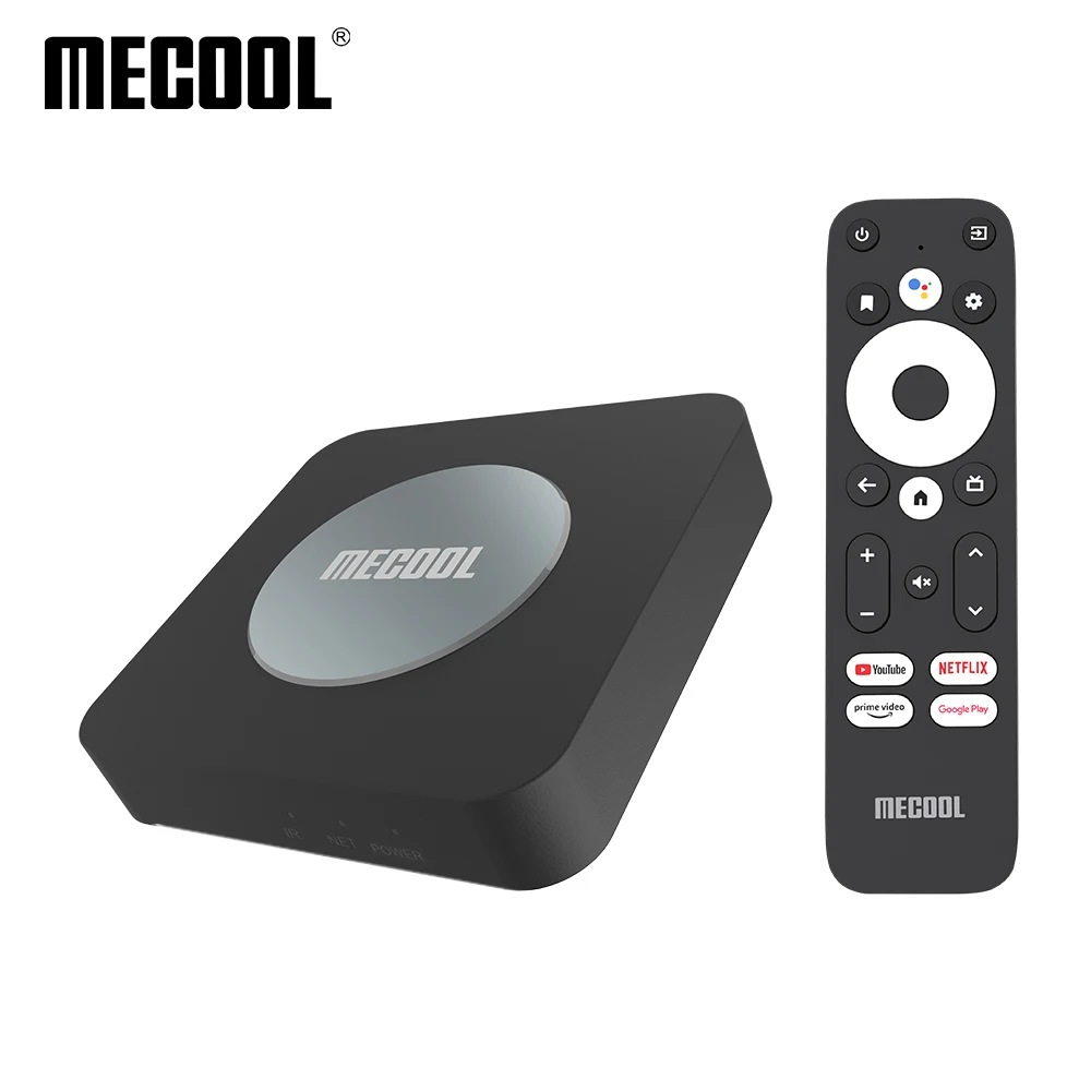 MECOOL KM2 Plus Netflix Google Assistant Amlogic S905X4 4K Android 11 Youtube Settop Set Top Box Smart TV Box