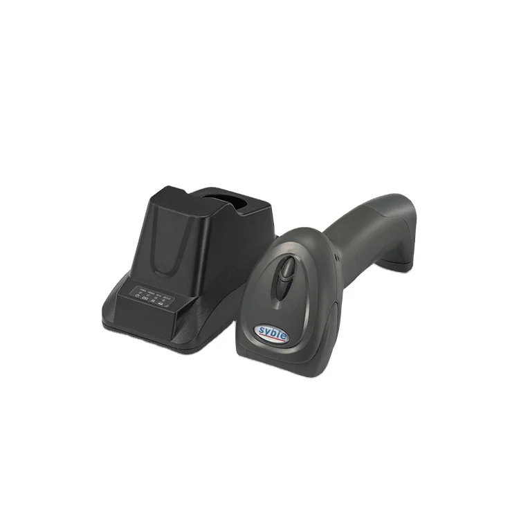 XB-916BT Syble  Handbag Store Android MS840P Linear 1D CCD Wireless Barcode Scanner with Cradle
