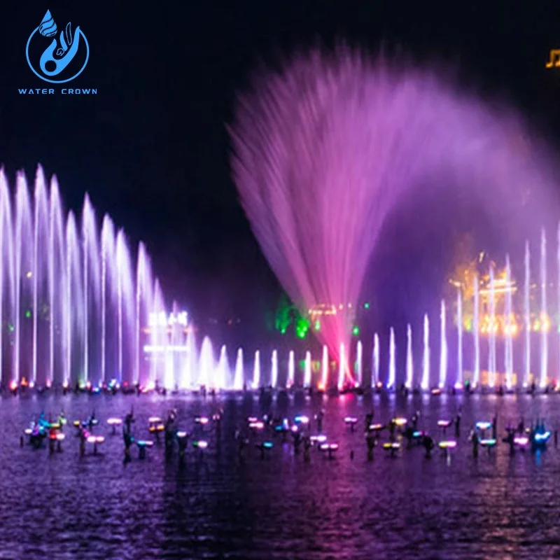 Hot Selling Multifunctional Projection Fog Fantastic Wall Fountain Water Screen Movie