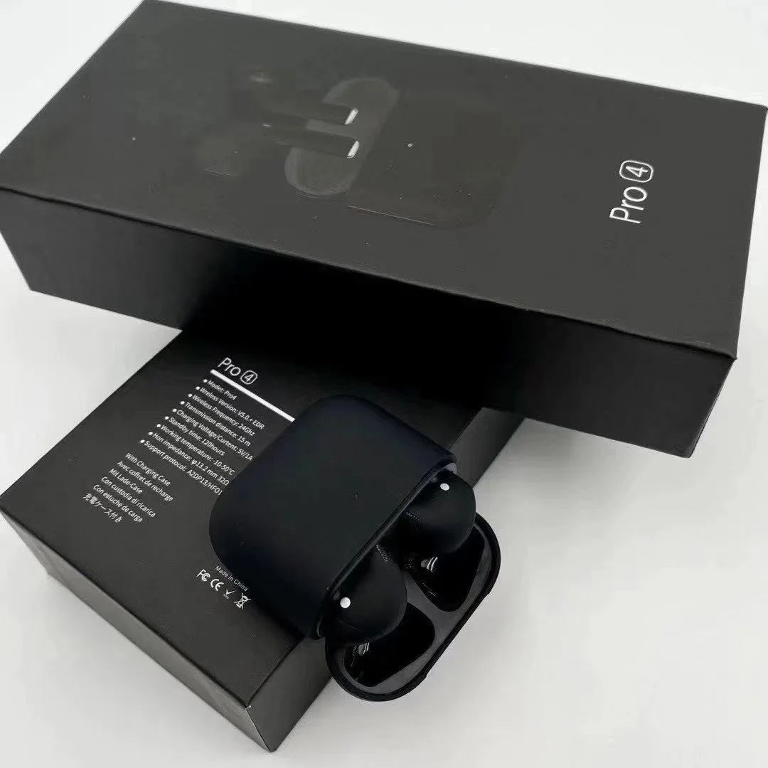 Новый дизайн pro4 беспроводные bt наушники и для TWS pro