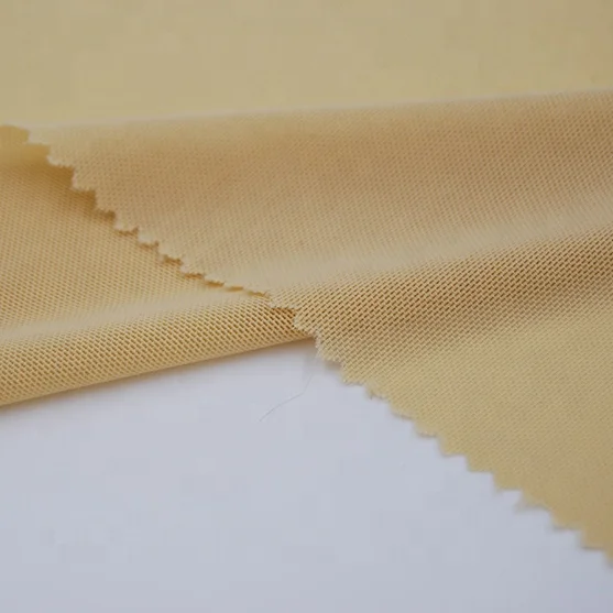 polyamide 90% elastan 10% elastic fitting mesh nettle fabric for swimwear lingerie