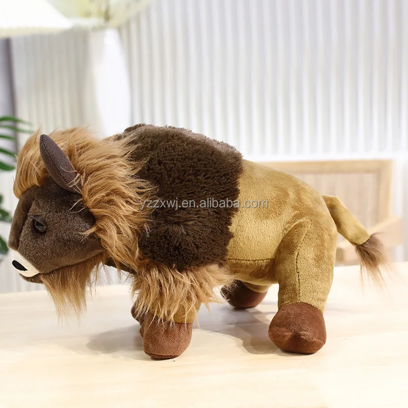 Custom soft Lovely stuffing plush toy goat cute stuffed plush toy animal Stuffed Plush Baby Toys