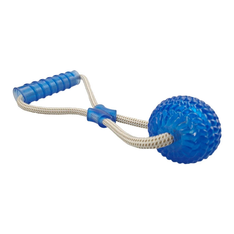 Dog Toy Rope Ball Wholesale Sales Interactive Dog Toy For Playing With Tube And Chew Ball