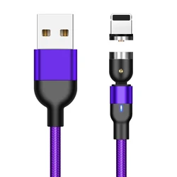 2020 wholesale original magnetic charging cable 540 degree free rotation usb cable cell phone accessories micro usb cable