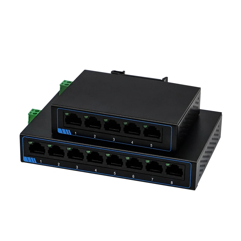 PUSR 5 ports 10/100/1000Mbps Gigabit Ethernet Switch Support Auto MDI/MDIX and Rate Auto-negotiation USR-SG1005